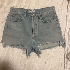 Agolde denim shorts
